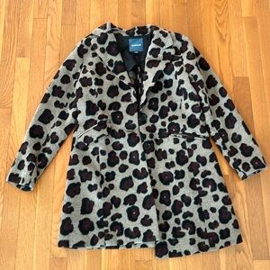 ModCloth Leopard Coat